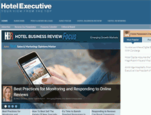 Tablet Screenshot of hotelexecutive.com